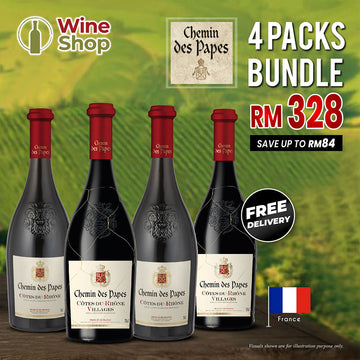 Chemin Des Papes Red Wine Bundle