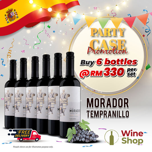 Morador Tempranillo Party Case