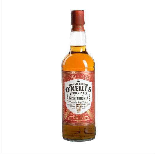 O'Neill's Rum Cask Finished Single Malt Irish Whiskey