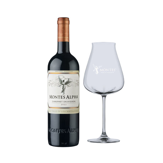 Montes Alpha Cabernet Sauvignon Free 1 Lucaris Wine Glass