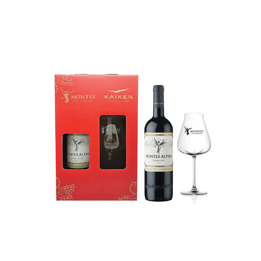 Montes Alpha Carmenere Free 1 Lucaris Wine Glass