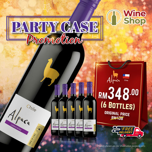 Alpaca Carmenere Party Case