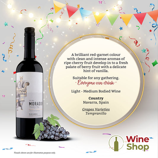Morador Tempranillo Party Case