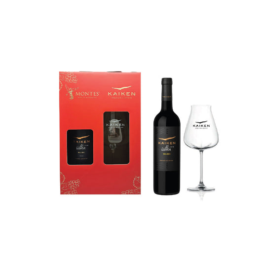 Kaiken Ultra Malbec Free 1 Lucaris Wine Glass