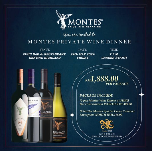 Montes Exclusive Wine Dinner | FUHU GENTING