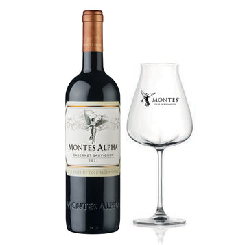 Montes Alpha Cabernet Sauvignon Free 1 Lucaris Wine Glass