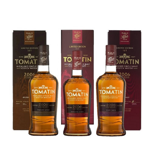Tomatin 2006 Portuguese Collection (Set of 3 Bottles)
